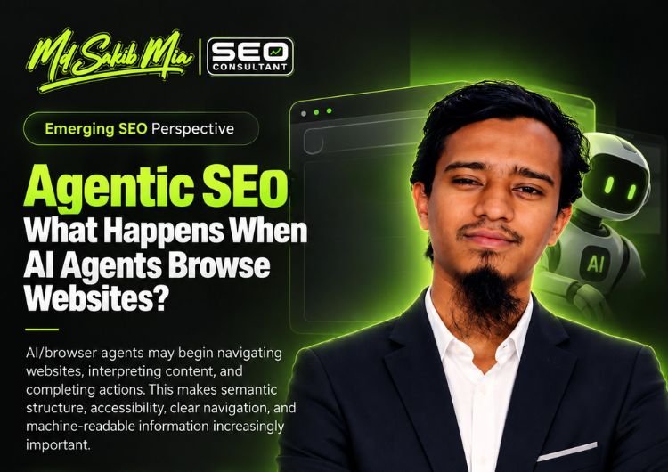 Agentic SEO and AI agents browsing websites